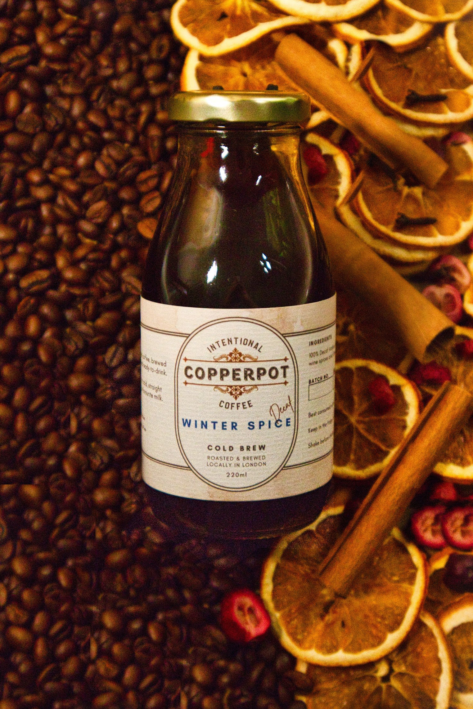 Brand shoot for a local coffee business
